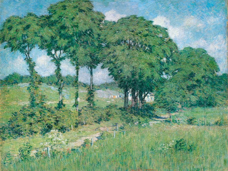 1871-Clark Voorhees - Sill Lane, Old Lyme